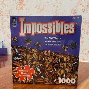 Impossibles Nature's Beauty Butterflies - 1,000 Piece Puzzle